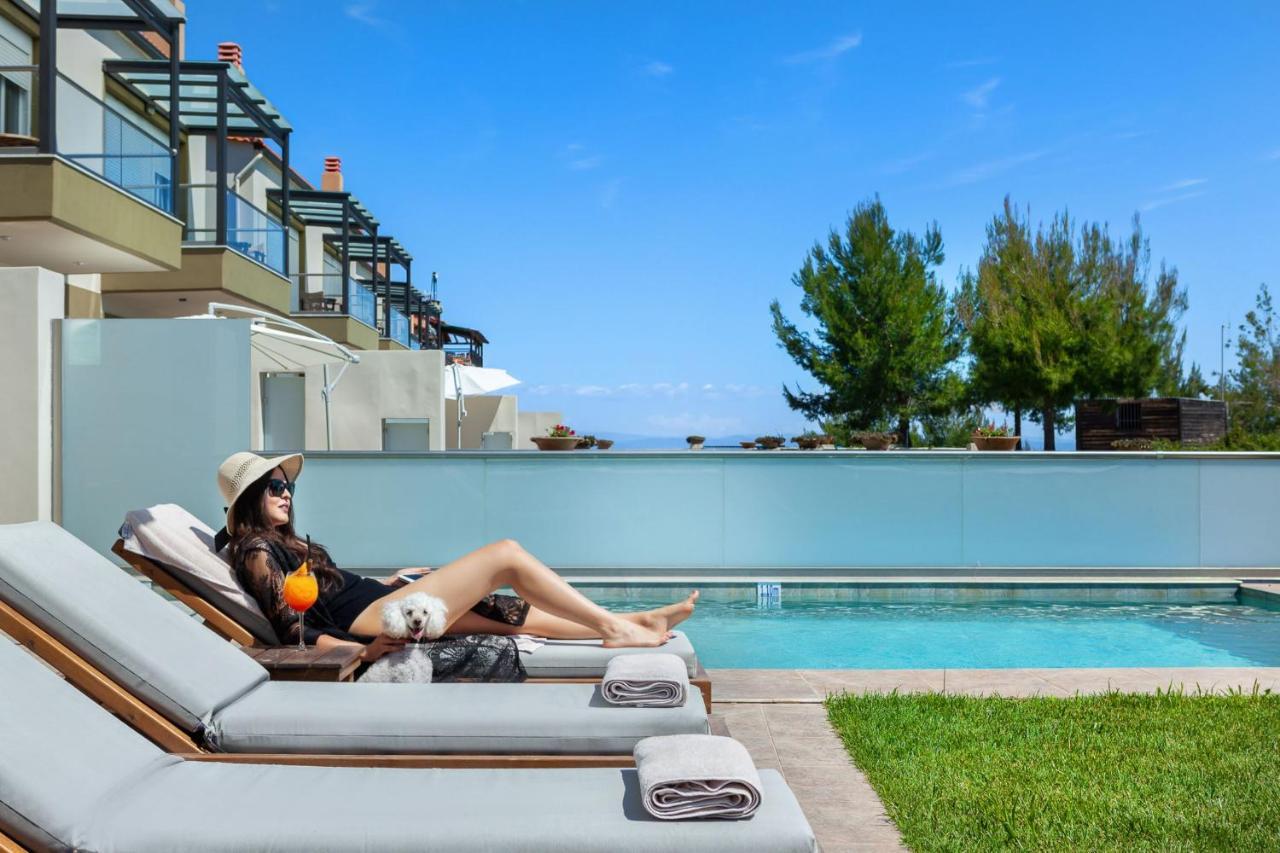 Sunny Villa Grande Hanioti Exterior foto